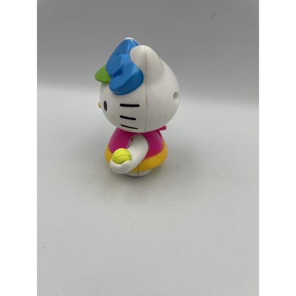 2013 Hello Kitty Loves Playing Tennis 3" McDonald's Action Figure #3 Sanrio - Picture 3 of 7